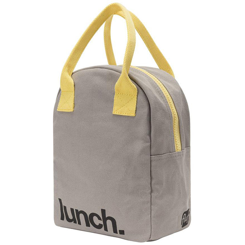 Organic Cotton Zipper Lunch Bag Fluf