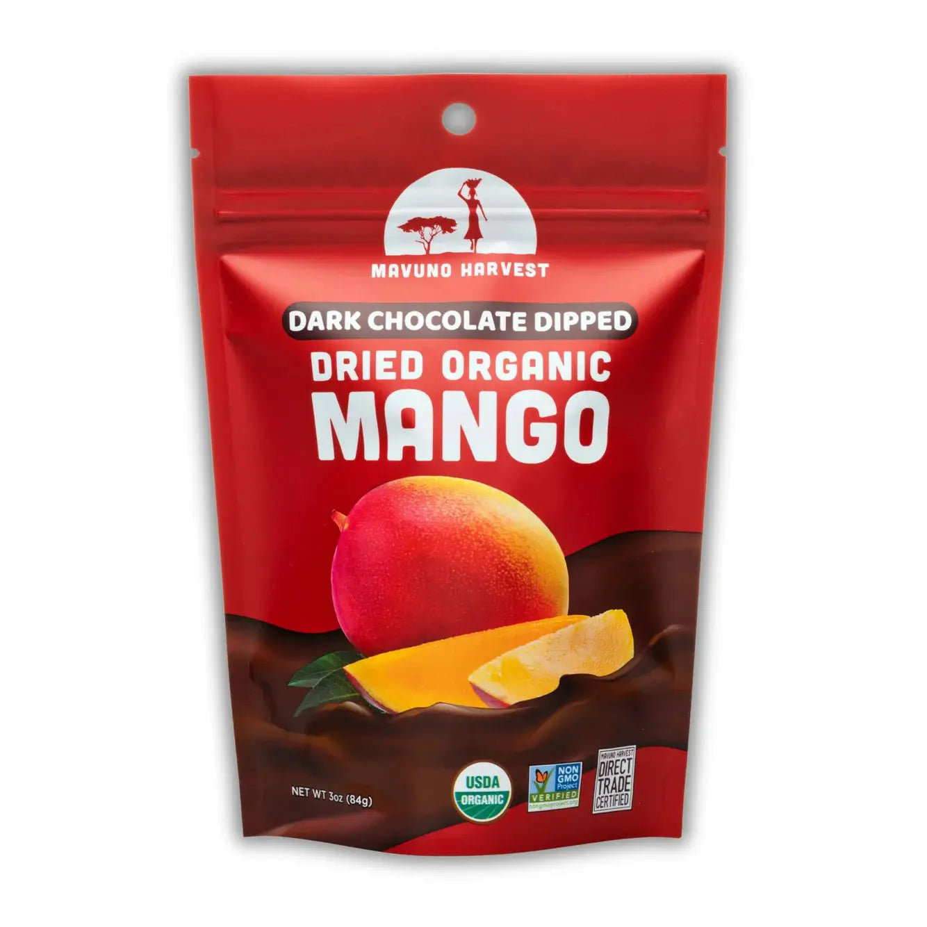 Organic Dark Chocolate Dipped Dried Fruit Mavuno Harvest Organics