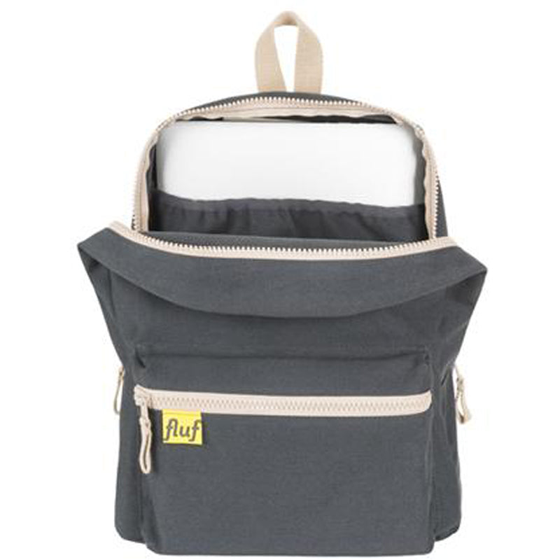 Organic Cotton Laptop Backpack Fluf