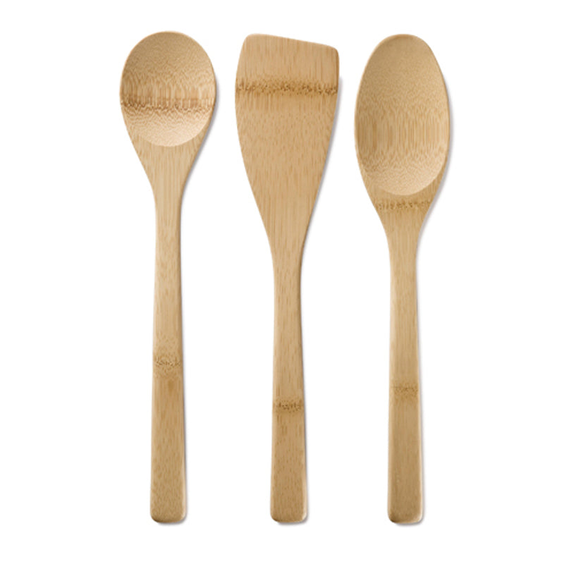 Kitchen Basics Utensil Set 3pk Bambu