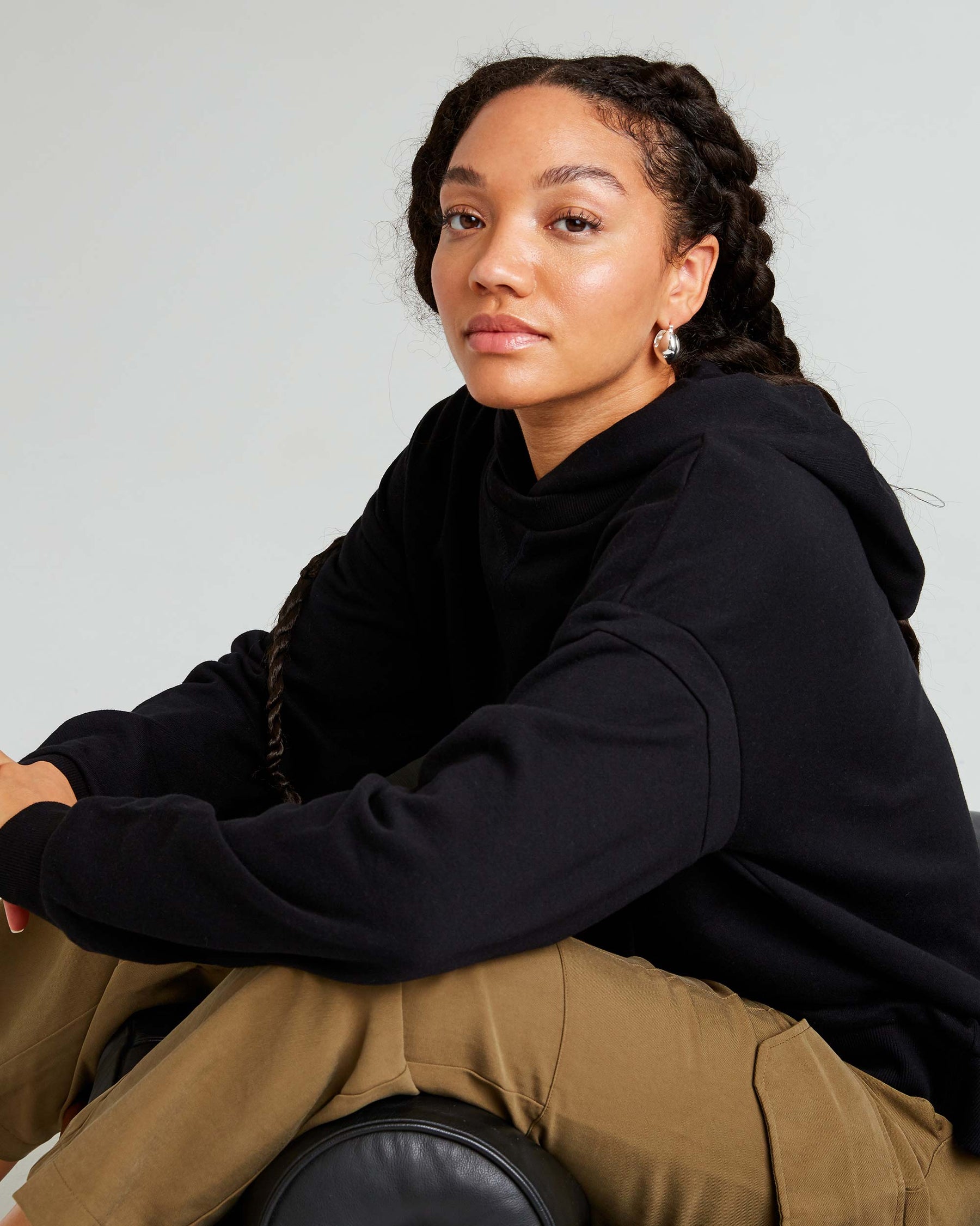 Women's Recycled Fleece Hoodie Richer Poorer