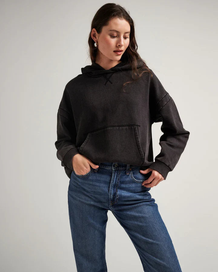 Women's Recycled Fleece Hoodie Richer Poorer