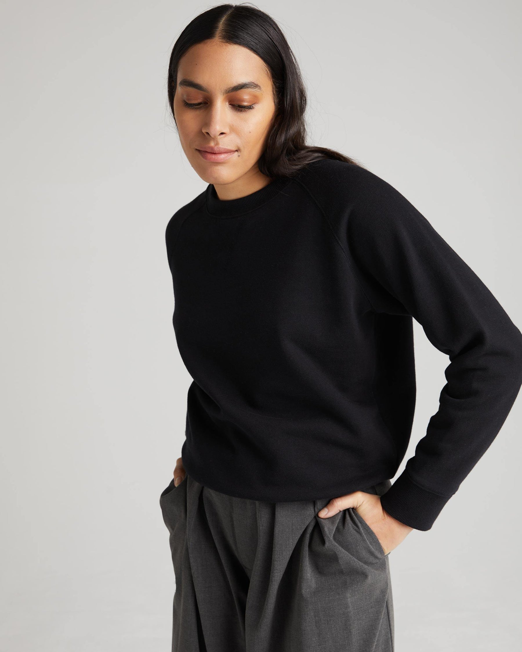 Women's Recycled Fleece Sweatshirt Richer Poorer