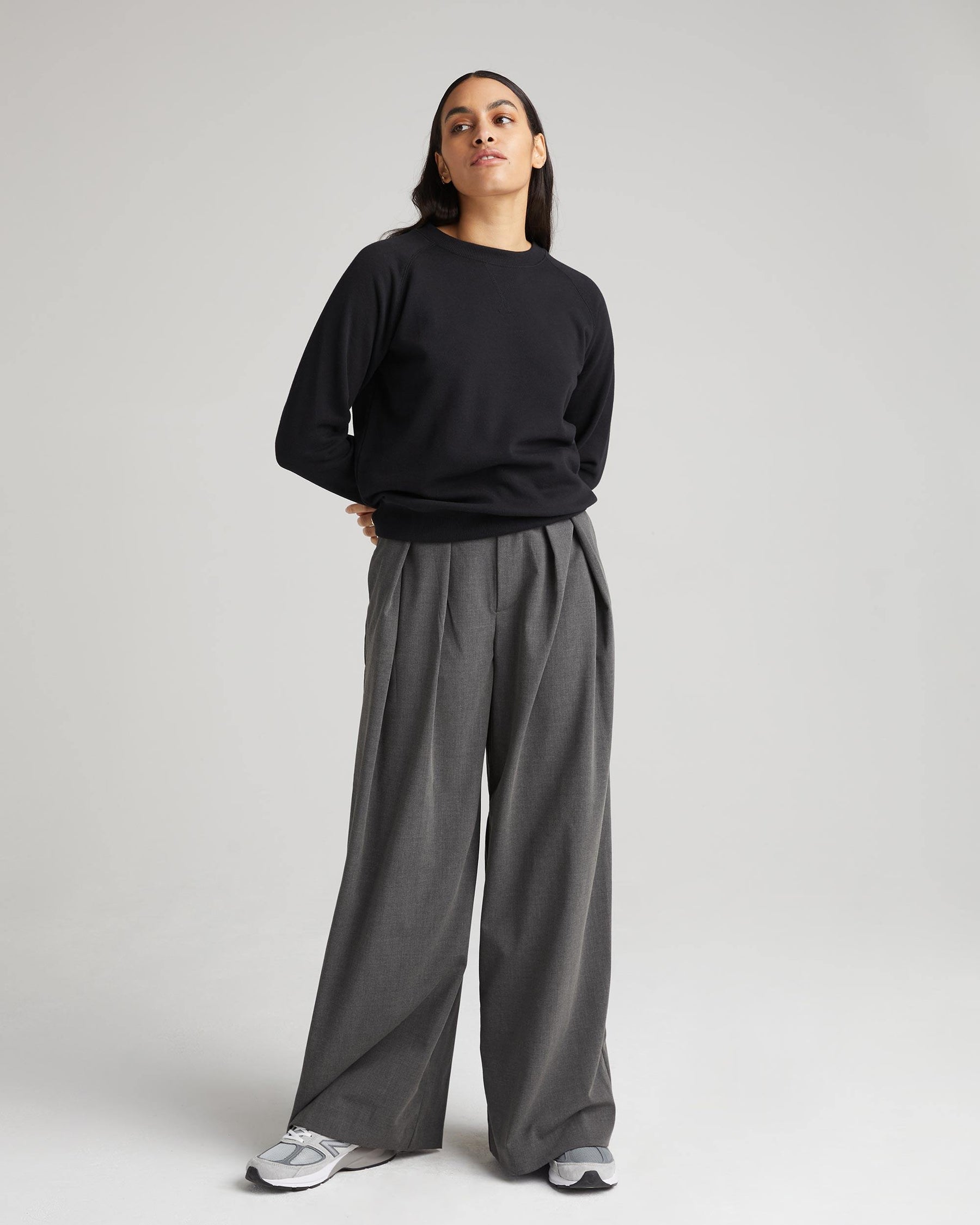 Women's Recycled Fleece Sweatshirt Richer Poorer