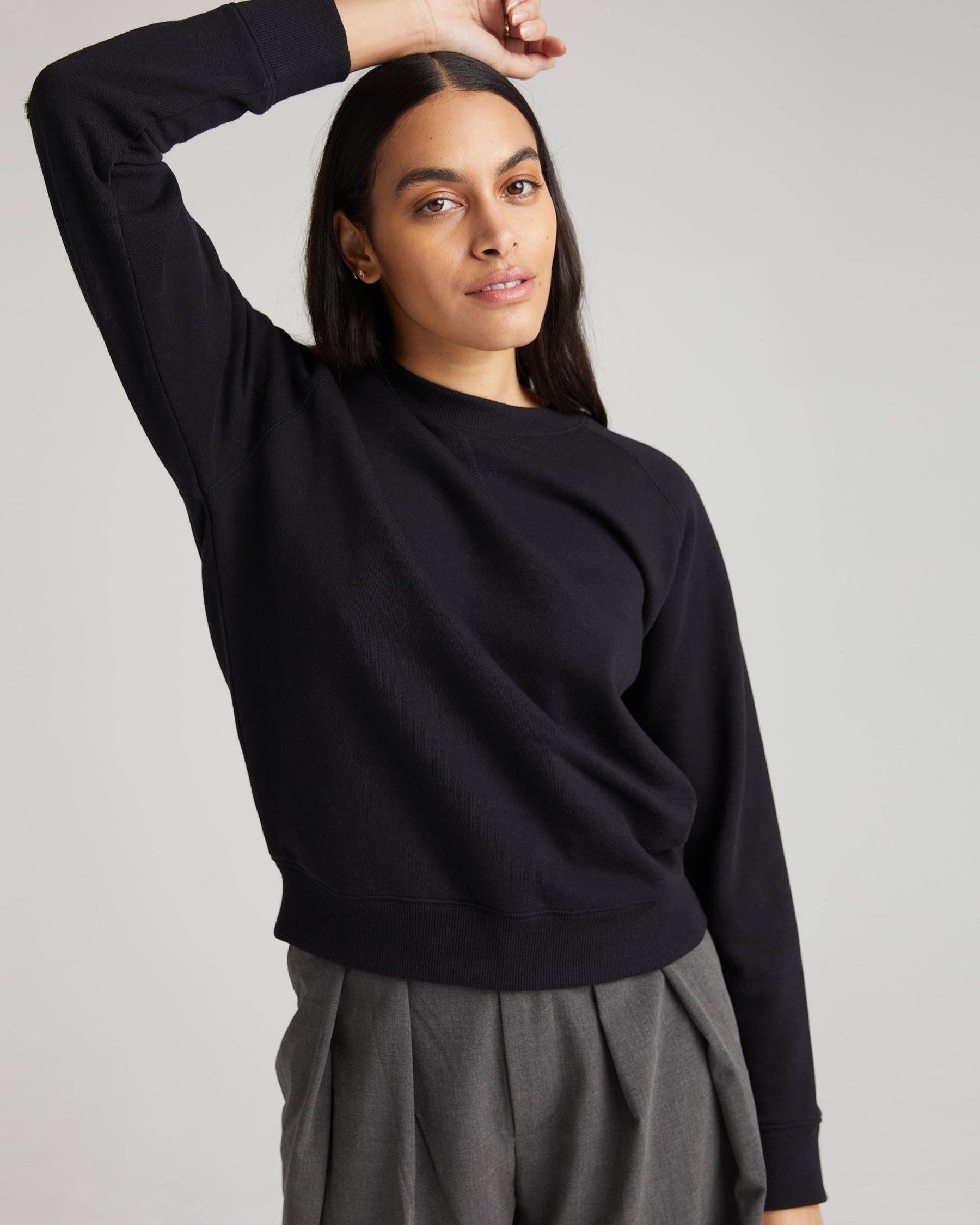 Women's Recycled Fleece Sweatshirt Richer Poorer