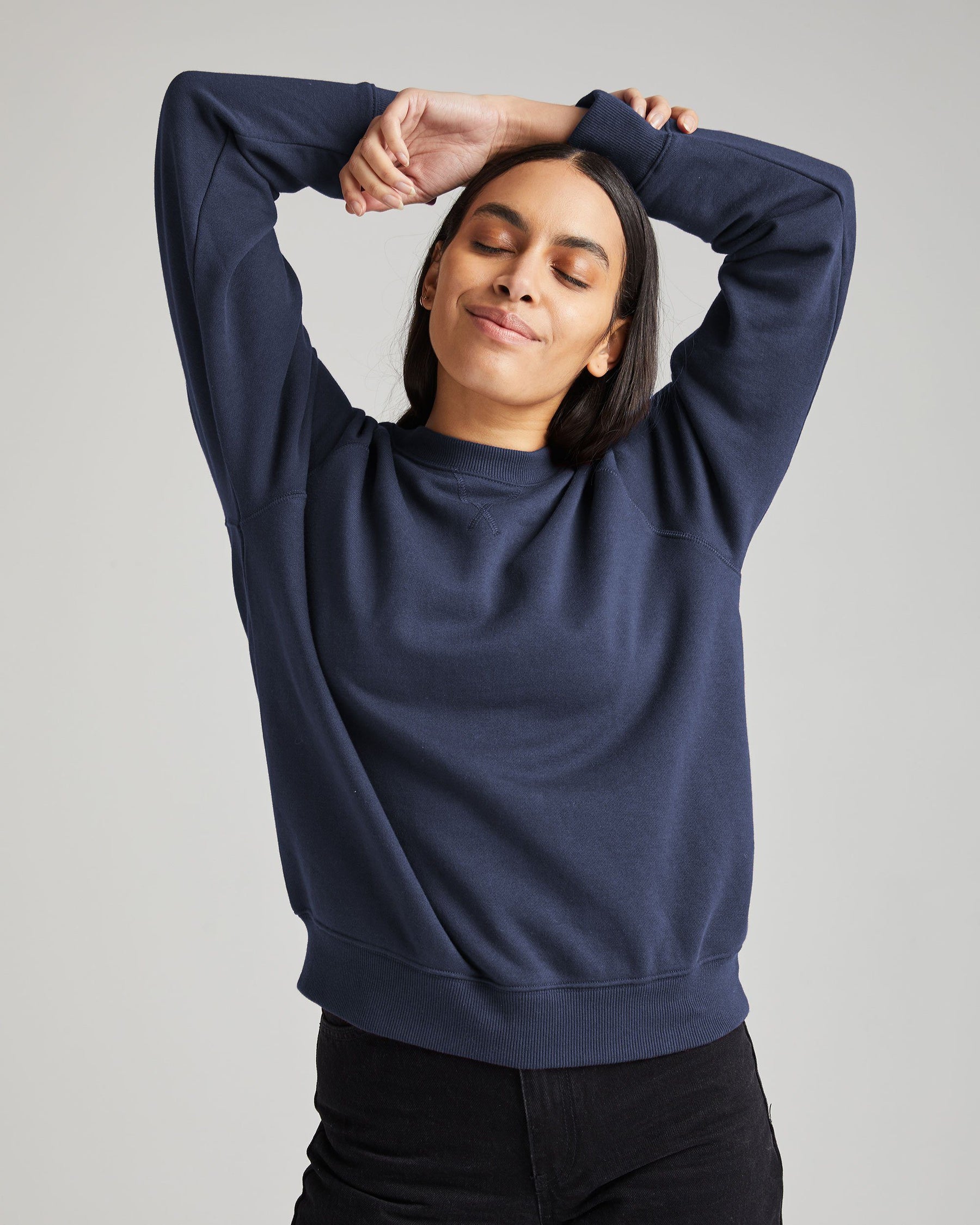 Women's Recycled Fleece Sweatshirt Richer Poorer