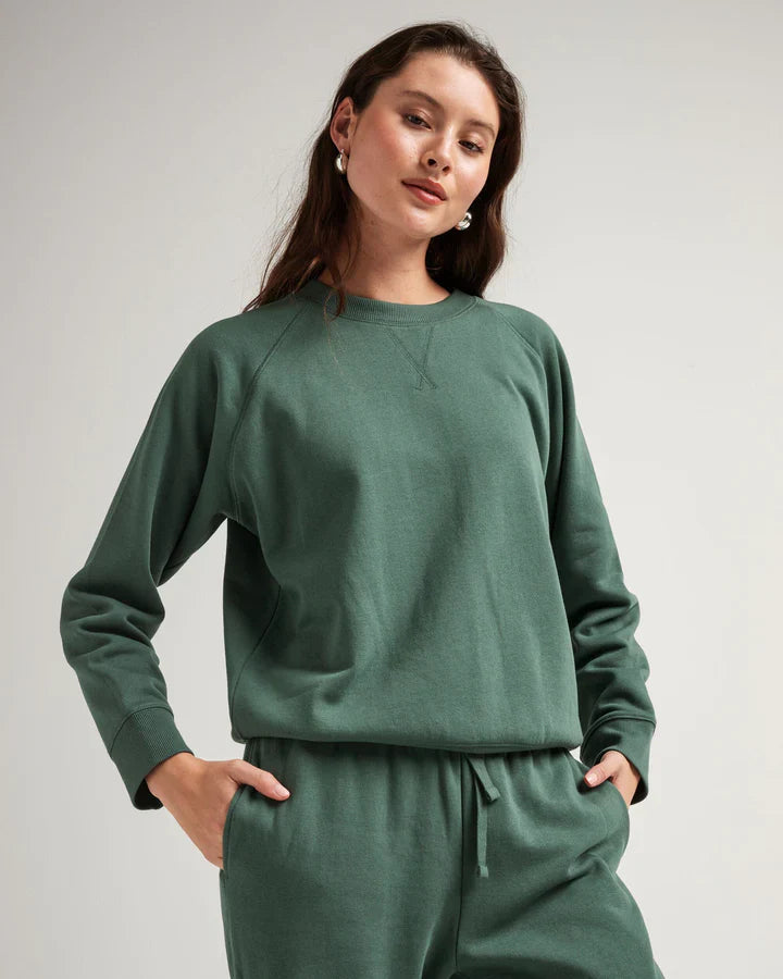 Women's Recycled Fleece Sweatshirt Richer Poorer