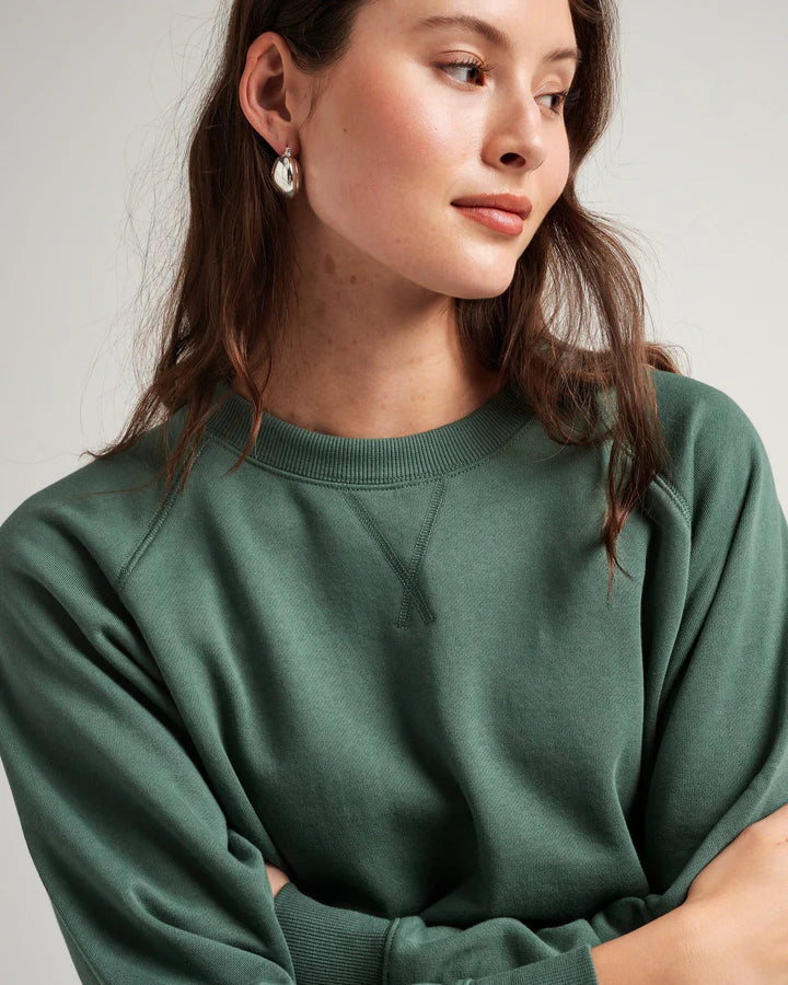 Women's Recycled Fleece Sweatshirt Richer Poorer