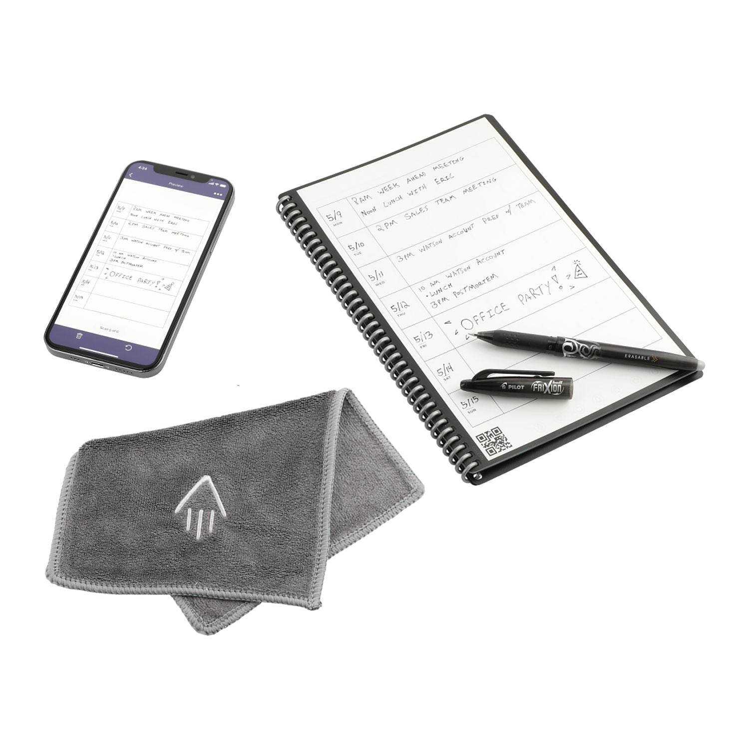 Fusion Executive Notebook Set - EarthHero Corporate Gifting and Custom Swag