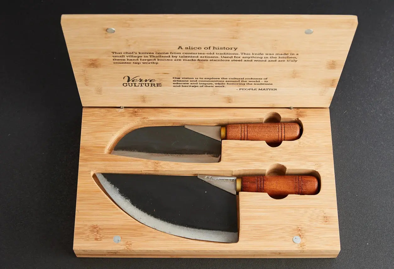 Thai Moon Knife Set - EarthHero Corporate Gifting and Custom Swag