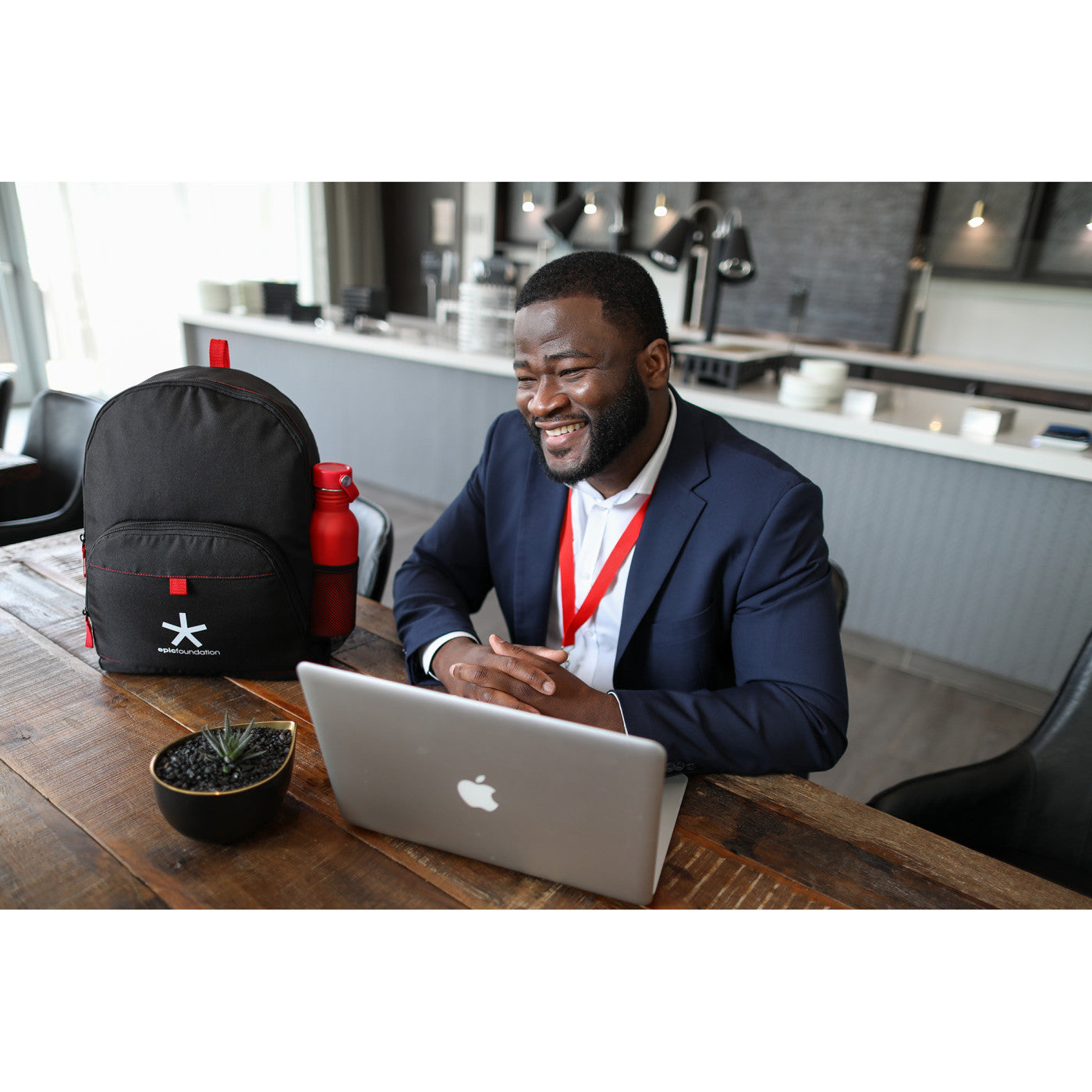 Repeat Recycled Poly Backpack - EarthHero Corporate Gifting and Custom Swag