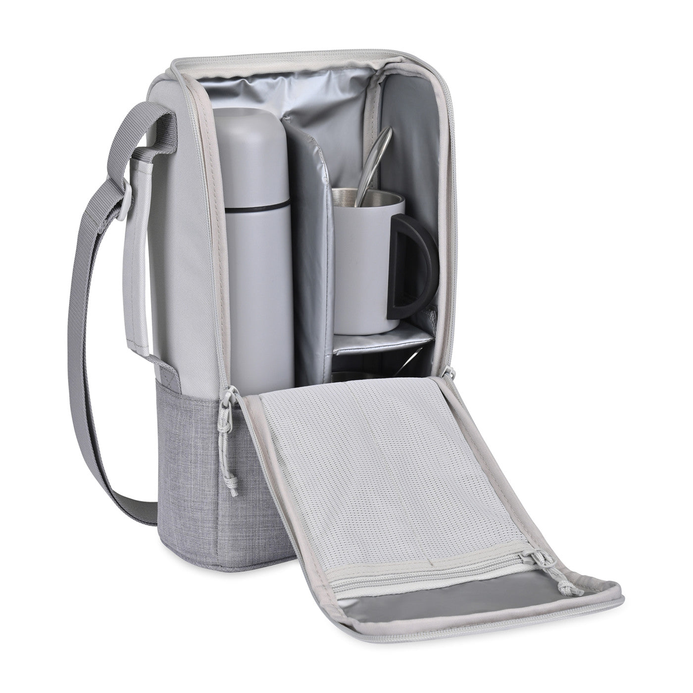 Parkview Insulated Coffee-to-Go Carry Tote - EarthHero Corporate Gifting and Custom Swag