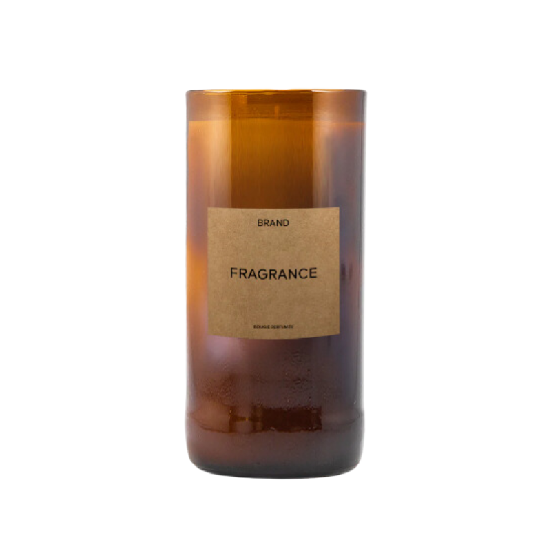 Reclaimed Glass Candle - EarthHero Corporate Gifting and Custom Swag
