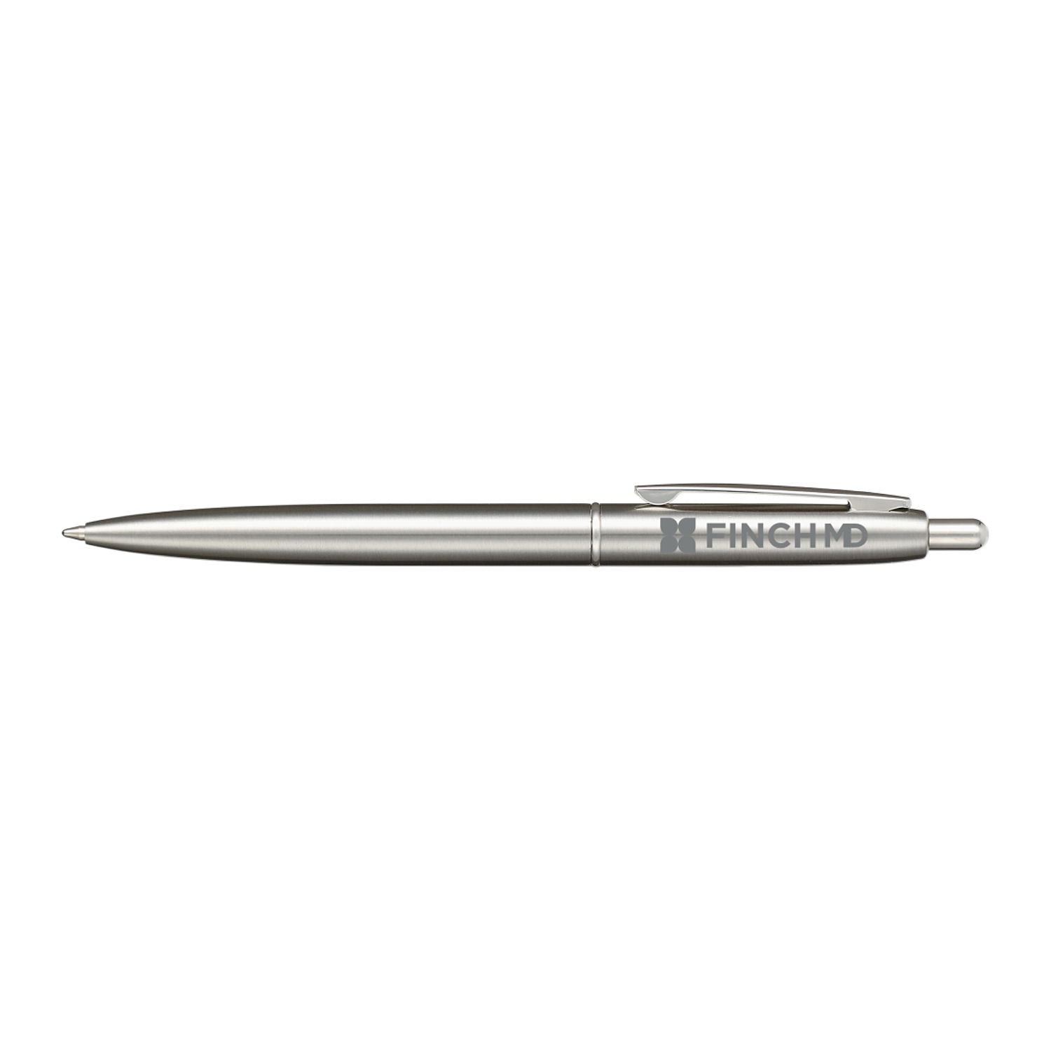 Recycled Stainless Steel Ballpoint Pen - EarthHero Corporate Gifting and Custom Swag