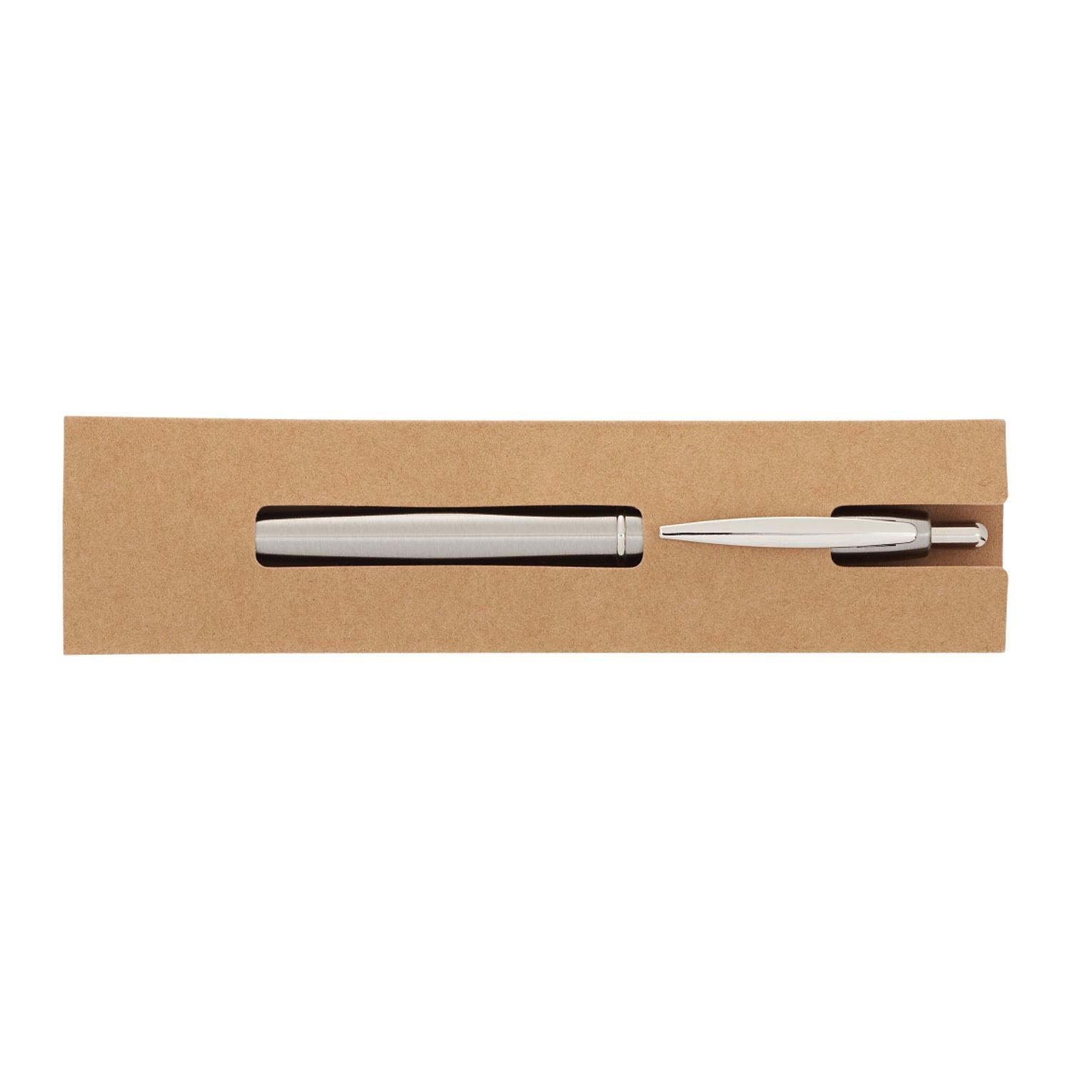 Recycled Stainless Steel Ballpoint Pen - EarthHero Corporate Gifting and Custom Swag