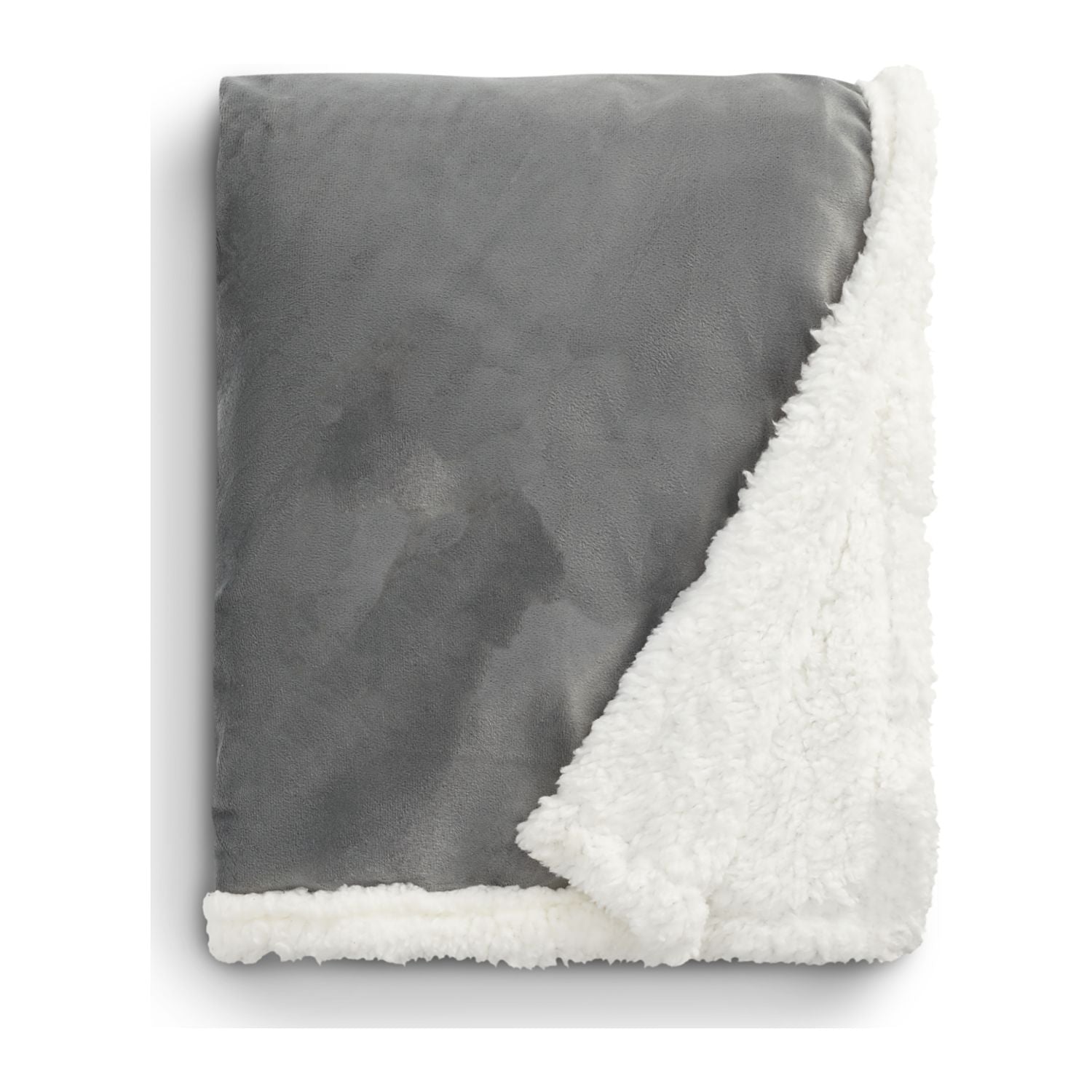 100% Recycled PET Custom Sherpa Blanket - EarthHero Corporate Gifting and Custom Swag