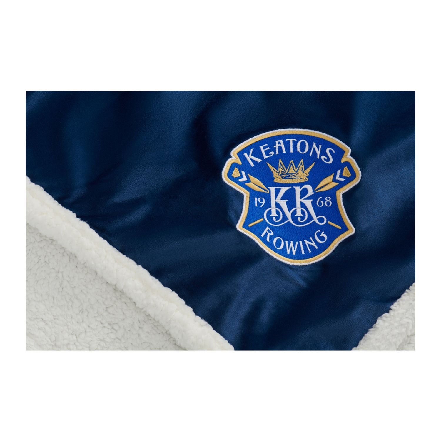 100% Recycled PET Custom Sherpa Blanket - EarthHero Corporate Gifting and Custom Swag