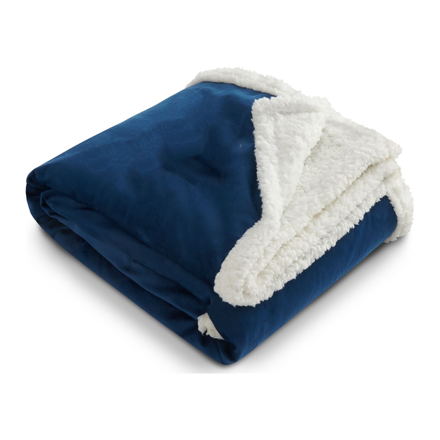 100% Recycled PET Custom Sherpa Blanket - EarthHero Corporate Gifting and Custom Swag