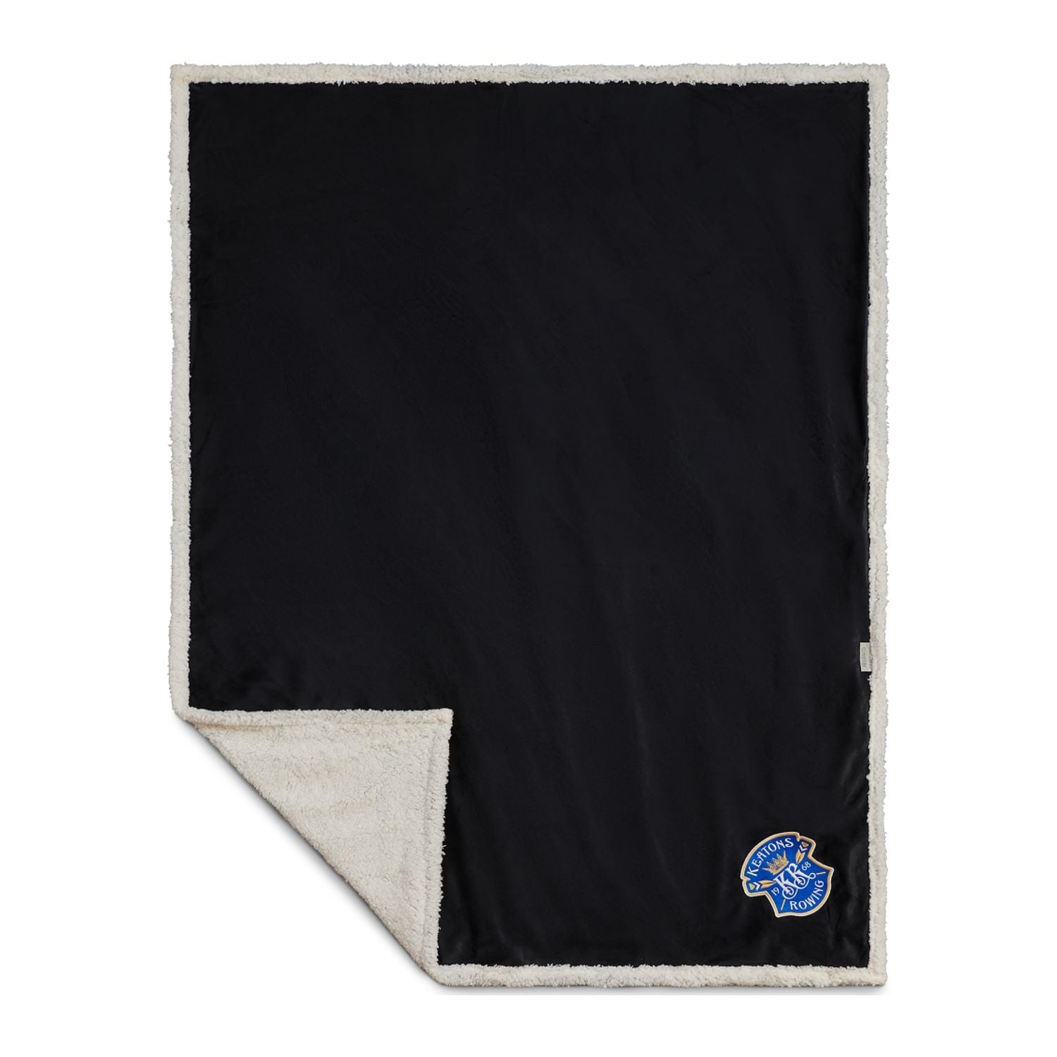 100% Recycled PET Custom Sherpa Blanket - EarthHero Corporate Gifting and Custom Swag