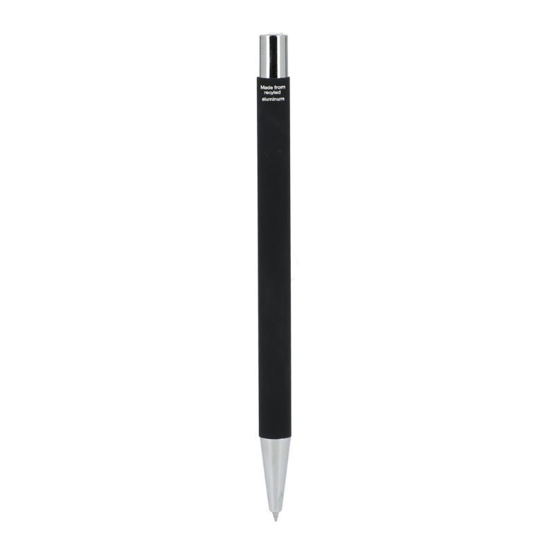 Maxi Recycled Aluminum Soft Touch Gel Pen - EarthHero Corporate Gifting and Custom Swag