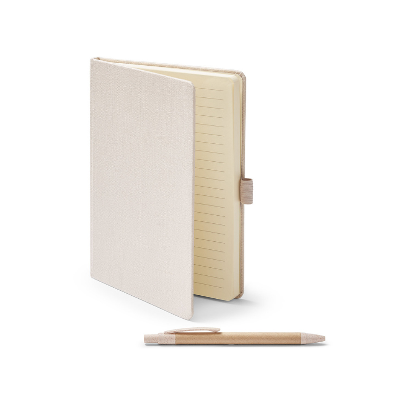 Hemp Journal and Pen - EarthHero Corporate Gifting and Custom Swag