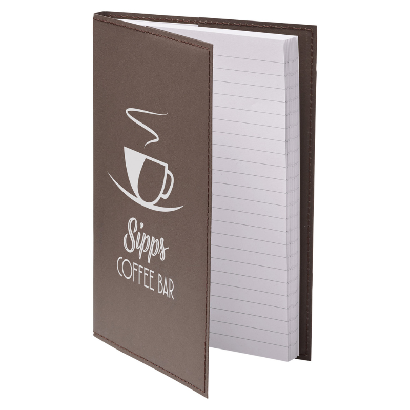 Recycled Coffee Refillable Journal - EarthHero Corporate Gifting and Custom Swag