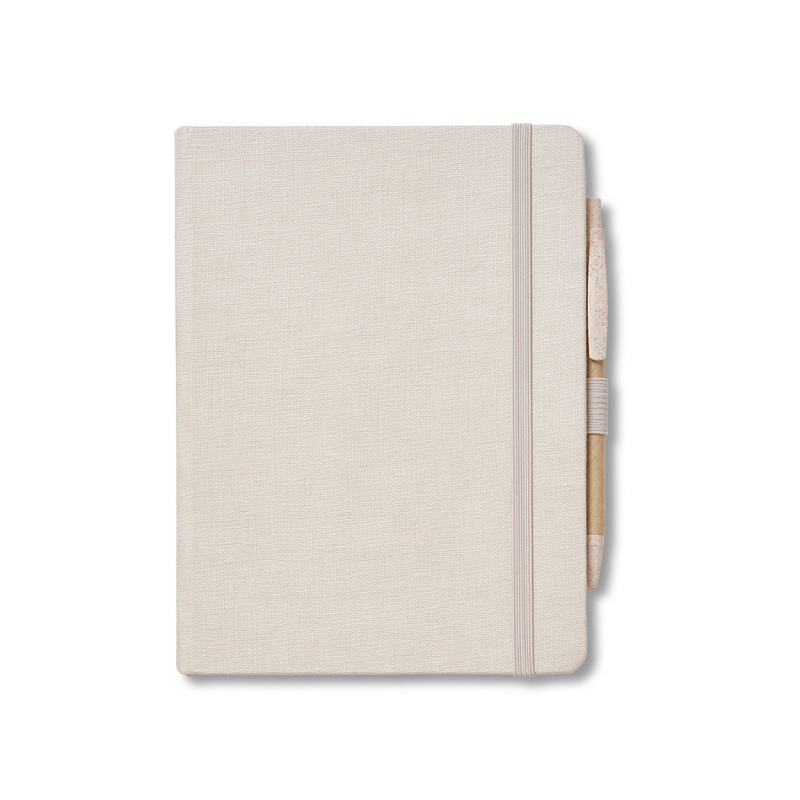 Hemp Journal and Pen - EarthHero Corporate Gifting and Custom Swag