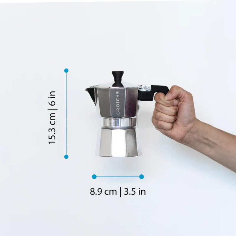 Milano Moka Pot Stovetop Espresso Maker - EarthHero Corporate Gifting and Custom Swag