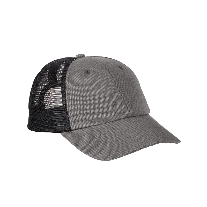 Washed Hemp Blend Trucker Hat - EarthHero Corporate Gifting and Custom Swag