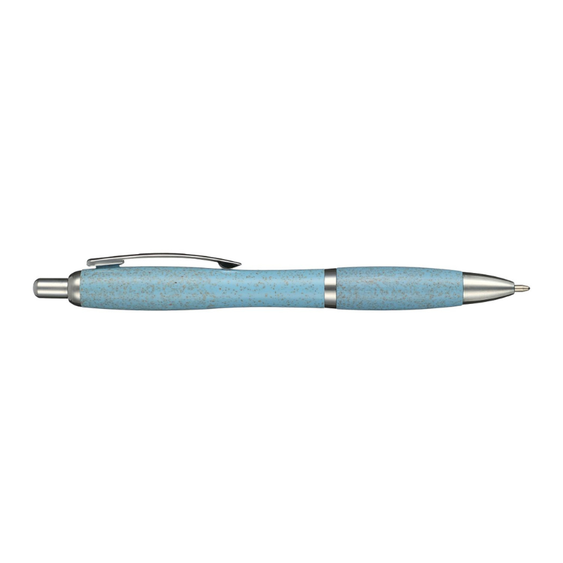 Branded Nash Wheat Straw Ballpoint Pen - EarthHero Corporate Gifting and Custom Swag