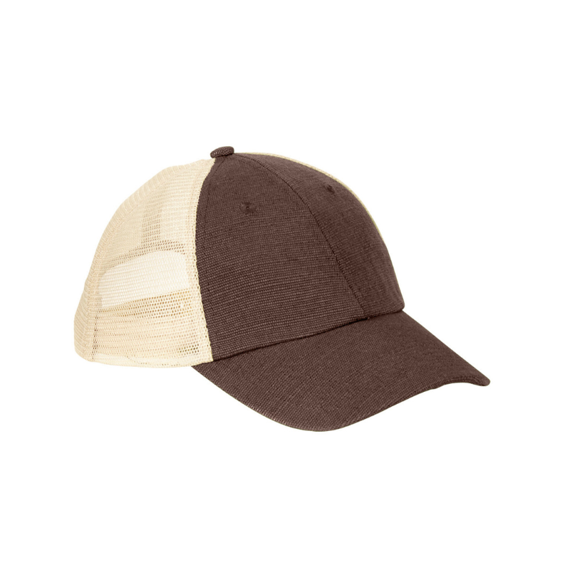 Washed Hemp Blend Trucker Hat - EarthHero Corporate Gifting and Custom Swag