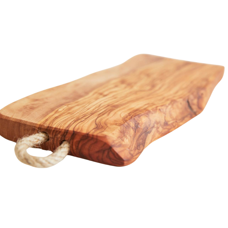 Italian Olivewood Charcuterie and Cheese Board - EarthHero Corporate Gifting and Custom Swag