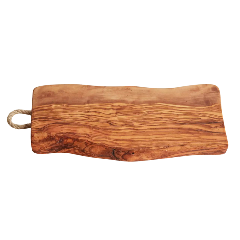Italian Olivewood Charcuterie and Cheese Board - EarthHero Corporate Gifting and Custom Swag