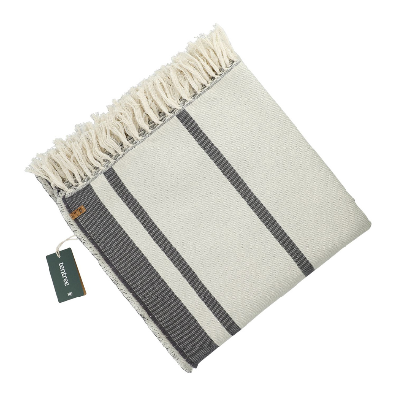 Organic Cotton Ocean Breeze Throw Blanket - EarthHero Corporate Gifting and Custom Swag