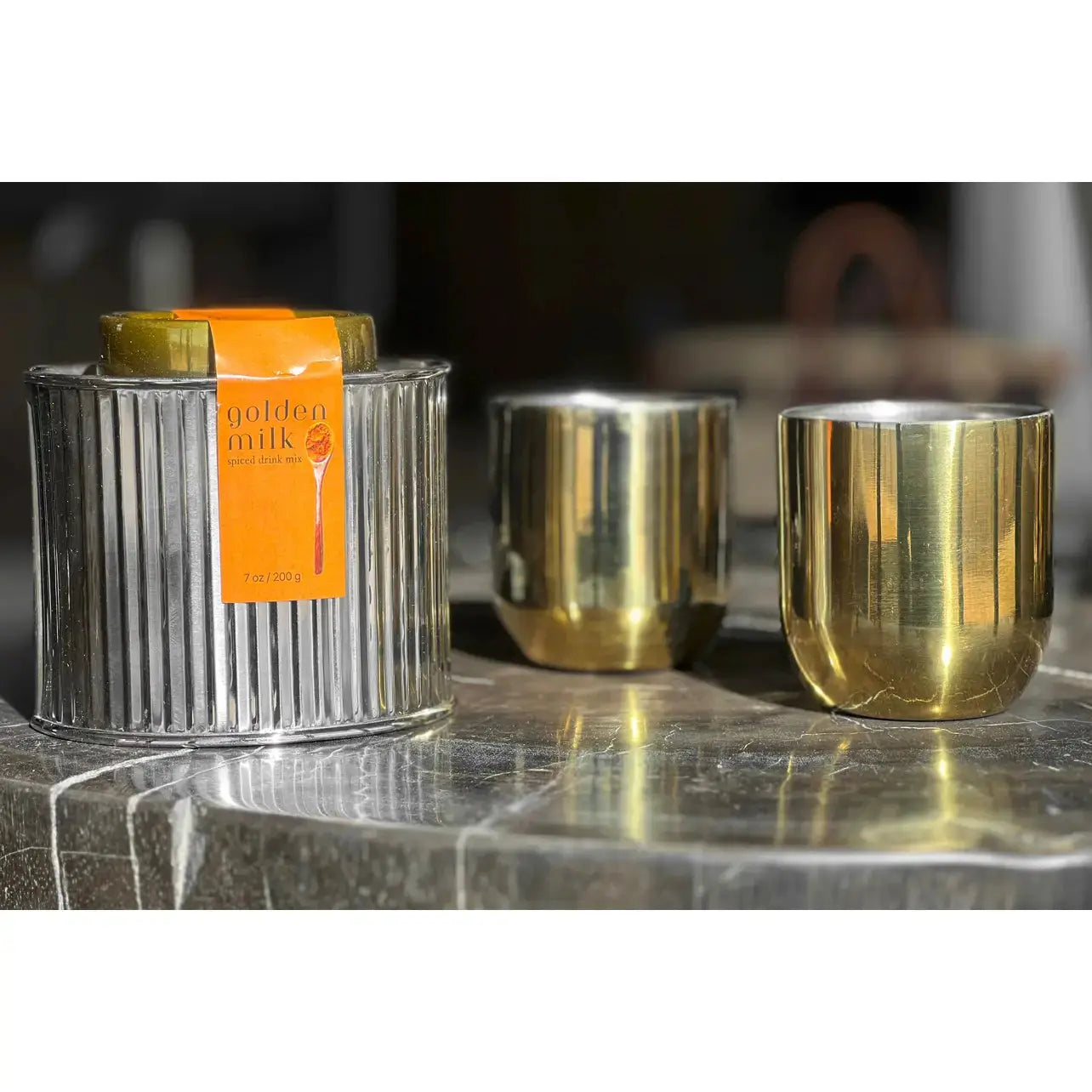 Golden Milk Gift Set - EarthHero Corporate Gifting and Custom Swag