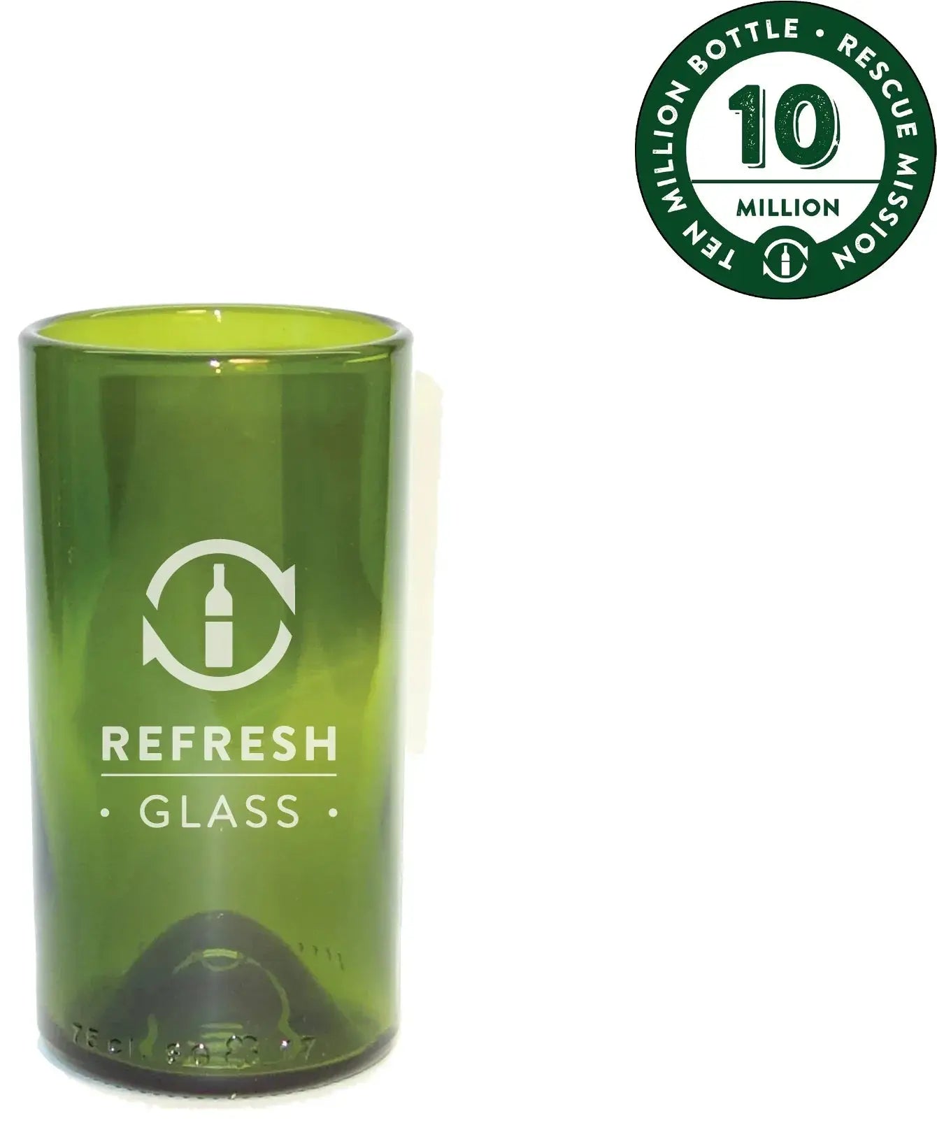 Recycled 16oz Lowball Glass - Single - EarthHero Corporate Gifting and Custom Swag