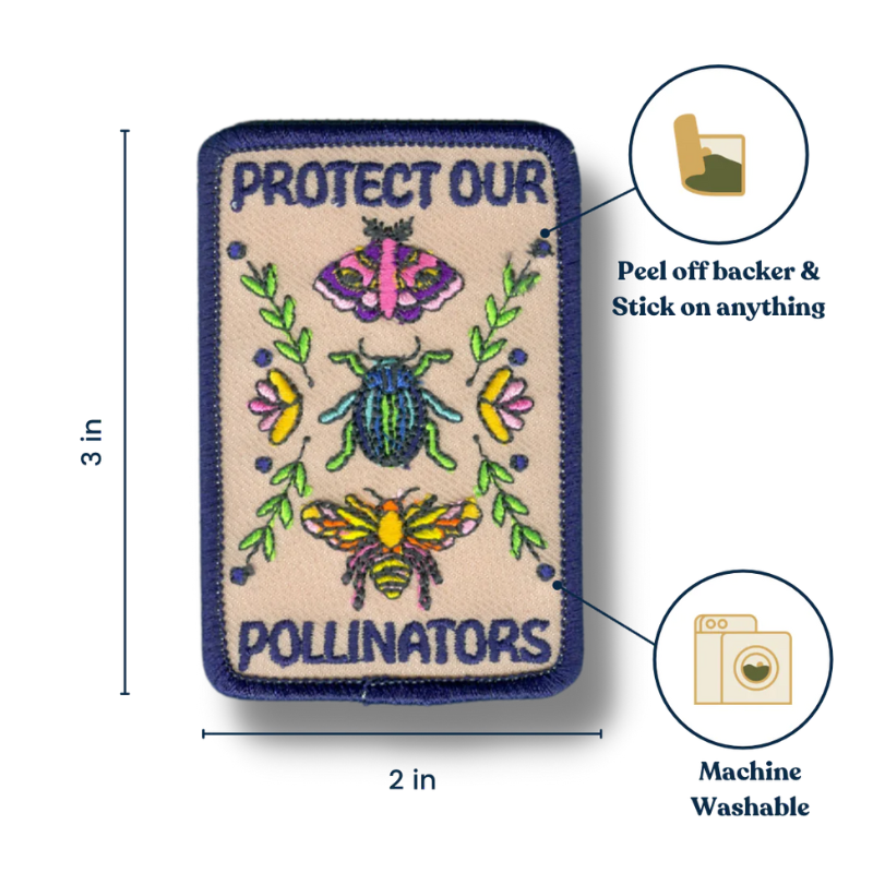 Custom Stick-On Eco Friendly Embroidered Patch - EarthHero Corporate Gifting and Custom Swag