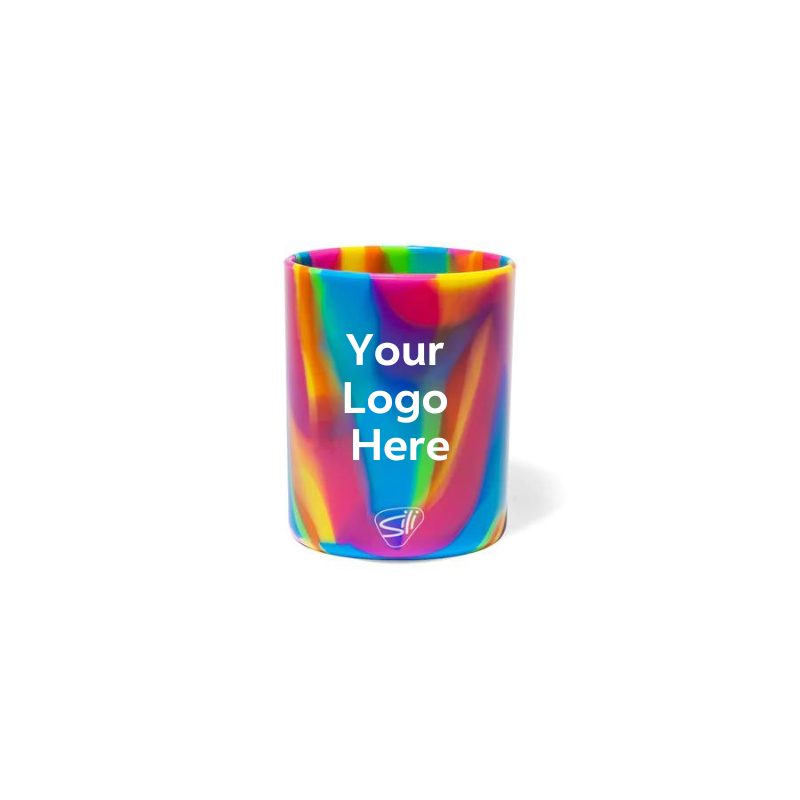12oz Silipint Silicone Rocks Glass - EarthHero Corporate Gifting and Custom Swag