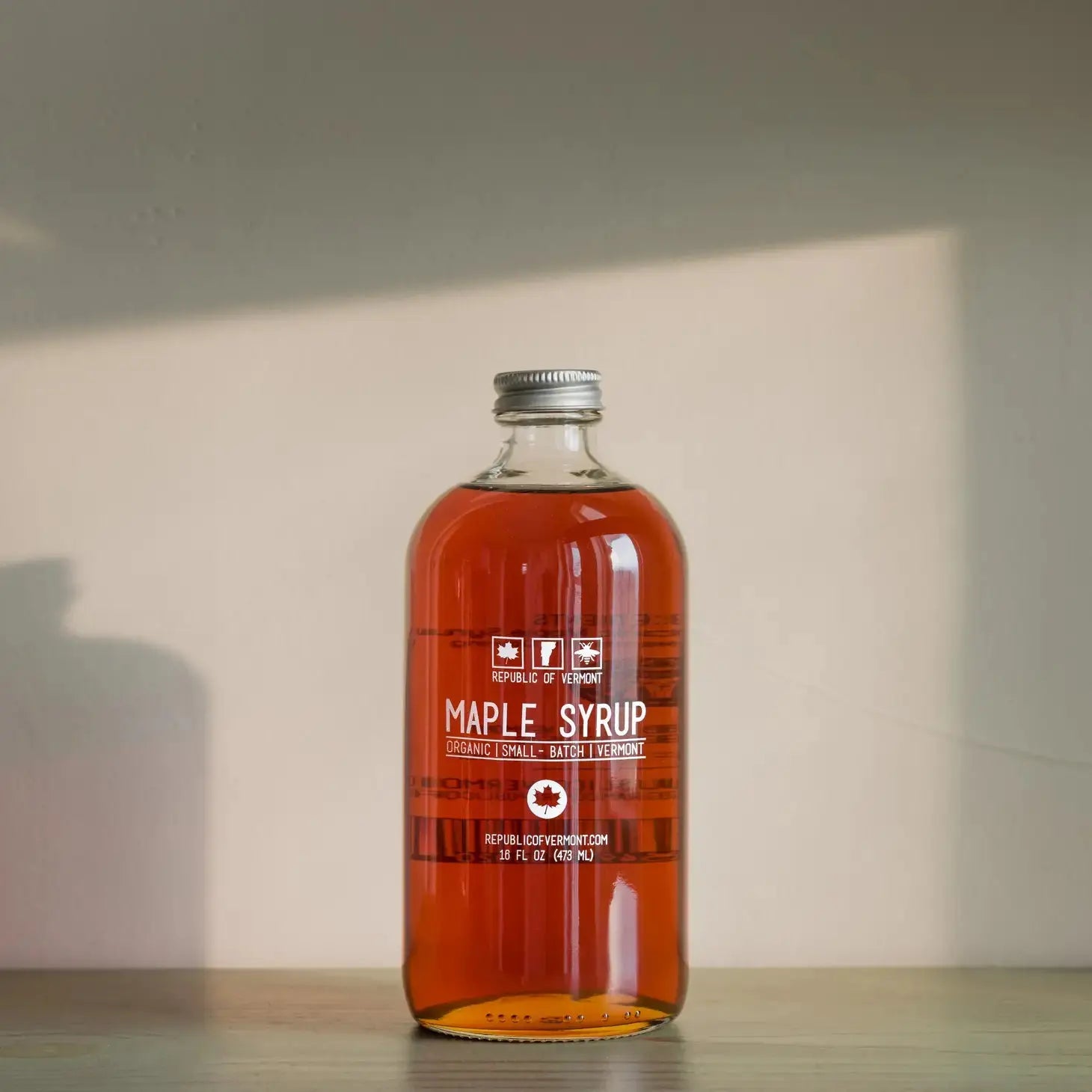 Certified Organic Maple Syrup - 16oz - EarthHero Corporate Gifting and Custom Swag