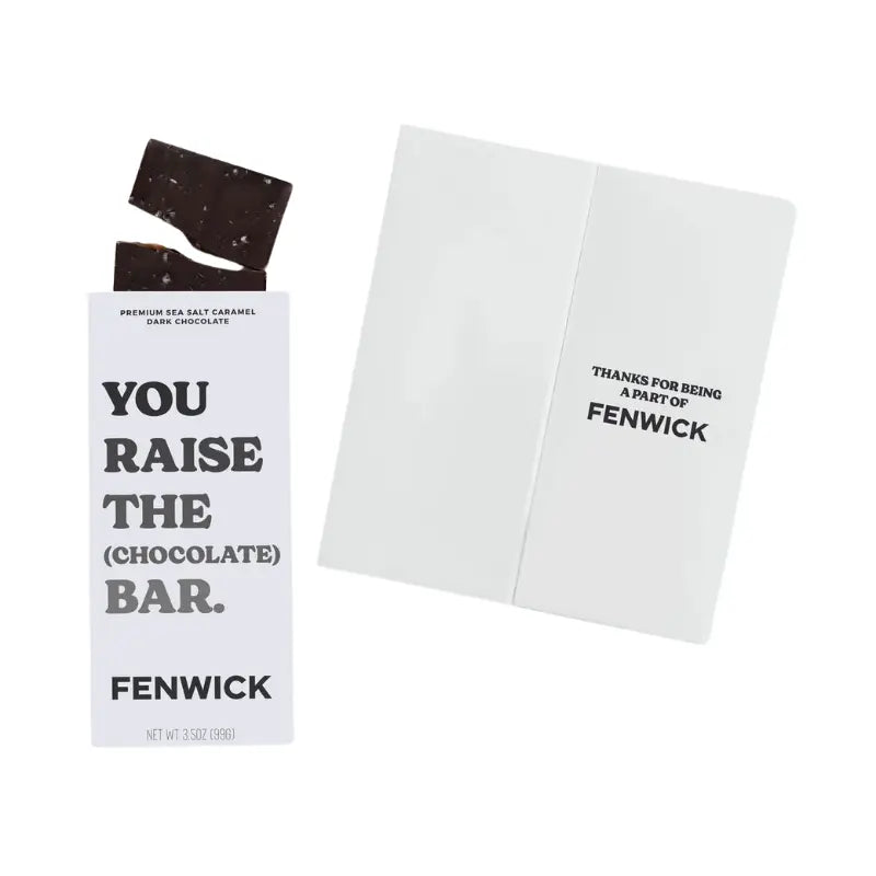 Custom Chocolate Bar + Greeting Card in One - EarthHero Corporate Gifting and Custom Swag