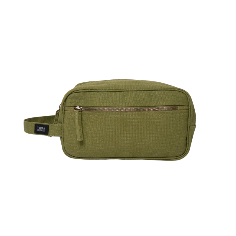 Organic Cotton Toiletry Bag Terra Thread