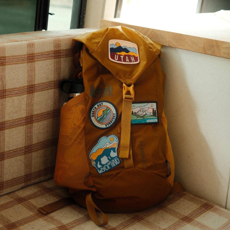 Custom Stick-On Eco Friendly Embroidered Patch - EarthHero Corporate Gifting and Custom Swag