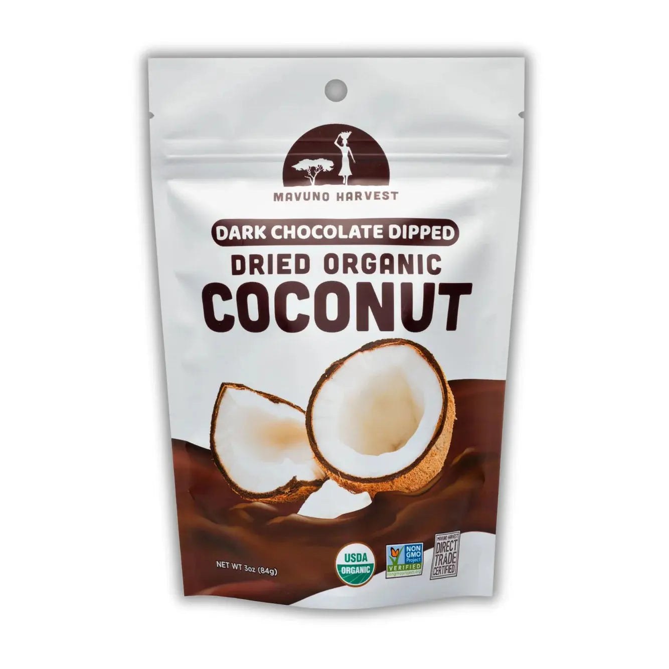 Organic Dark Chocolate Dipped Dried Fruit Mavuno Harvest Organics