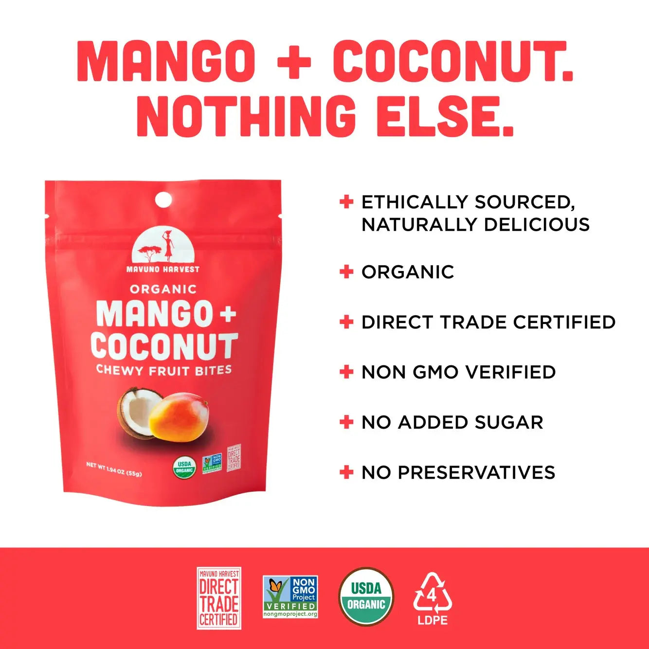 Organic Fruit Bites Mavuno Harvest Organics