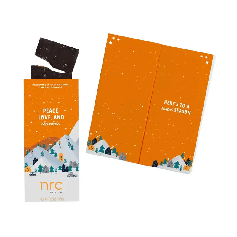 Custom Chocolate Bar + Greeting Card in One - EarthHero Corporate Gifting and Custom Swag