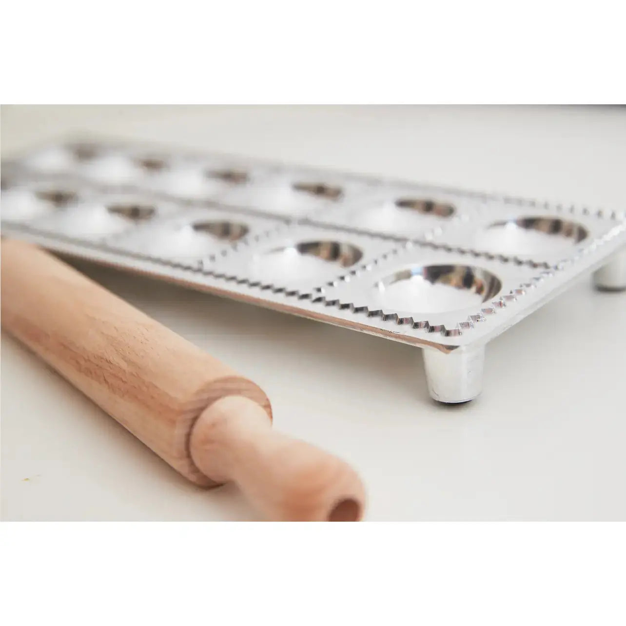 Italian Ravioli Mold with Roller - EarthHero Corporate Gifting and Custom Swag