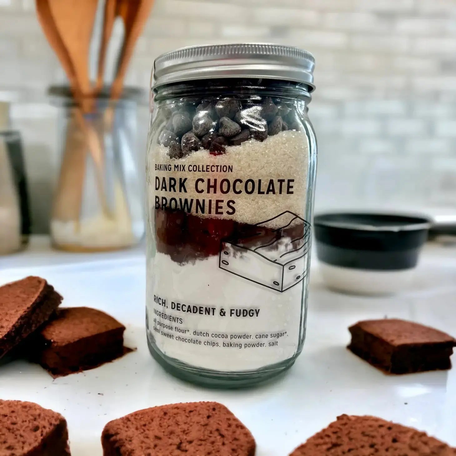 Brownies in a Jar - EarthHero Corporate Gifting and Custom Swag