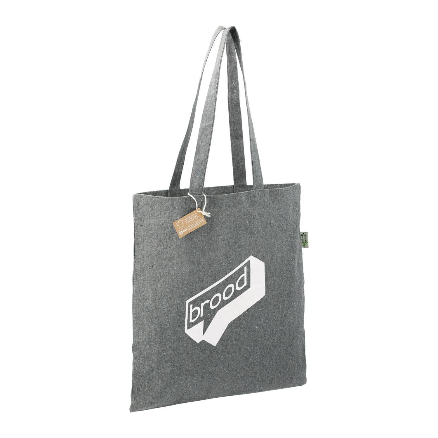 Recycled Cotton Convention Tote Bag - EarthHero Corporate Gifting and Custom Swag