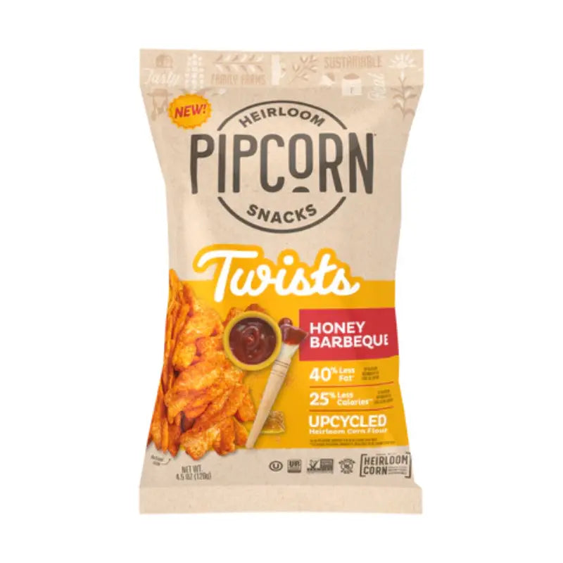 Heirloom Corn Twist Snacks Pipcorn