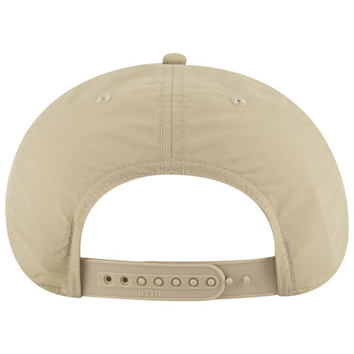 Custom Branded Recycled Nylon Sustainable 5 Panel Hat Otto